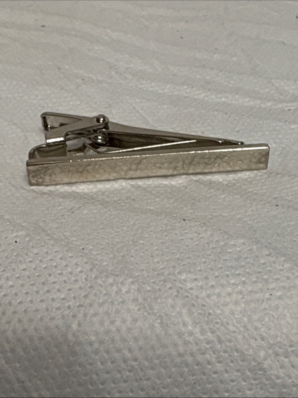 Classic Silver Tie Clip